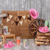 Glittering Miniature Cowboy Hat Bottle Toppers Perfect For Western Themed Parties and Celebration Embellishment