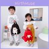 Cartoon Kindergarten Kids Backpack With Bear Pendant And Breathable Oxford Fabric For Toddlers
