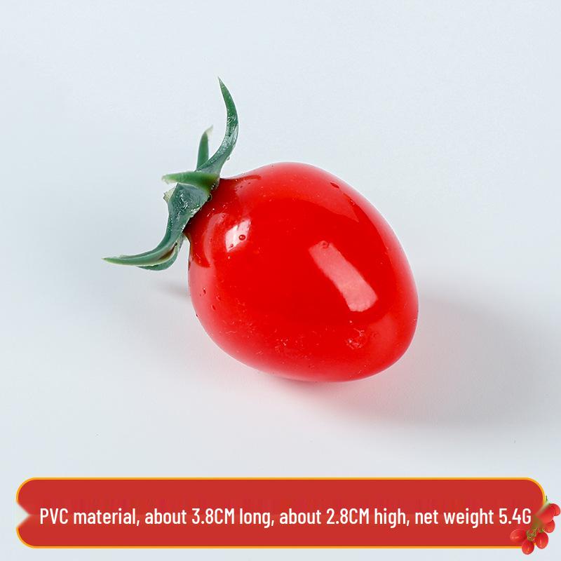 Seven-Color Foam Cherry Tomato Simulation for Display & Photography
