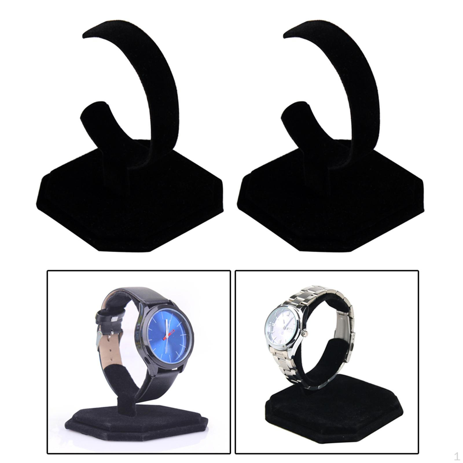 

2 Бархатные Подставки-Держатели для Демонстрации Ювелирных Изделий, Браслетов, Часов