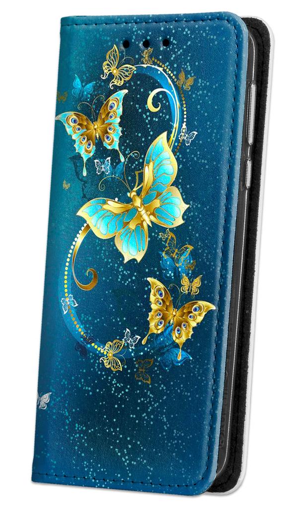 Wallet Type Case For Honor X7D / 400 Smart - Bluemoon Cover Print + 9H Glass