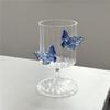Kieliszek 3D Rzeźba Motyl Kieliszek do Koktajlu Nowy Kieliszek na Wysokiej Nóżce Szampan