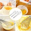1PC Stainless Steel Whisk Manual Egg Whisk Stick Cream Whisk Cake Flour Whisk Multi-purpose Kitchen Household Baking Tool 2026