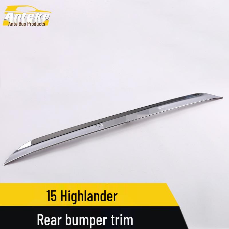 Ornament bara spate Highlander: Bandă luminoasă anti-zgârieturi, rezistentă la coliziuni pentru 15 modele