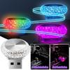 Auto USB Umgebungs Licht Mini LED Dekorative Atmosphäre Lampen für Auto Innen Umgebung Licht Computer Tragbare Licht Plug & Play