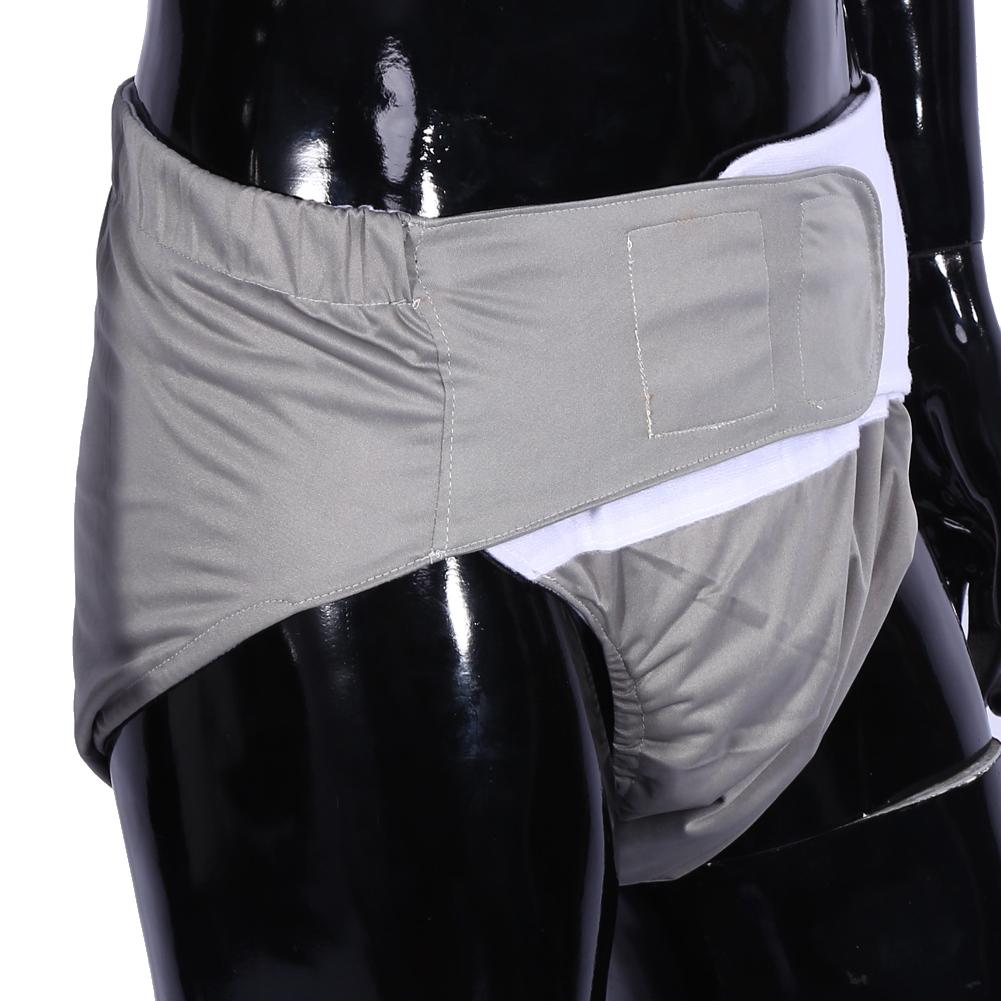 New Washable Incontinent Care Adult Pants Absorbent Cloth Diaper Nappy(White)