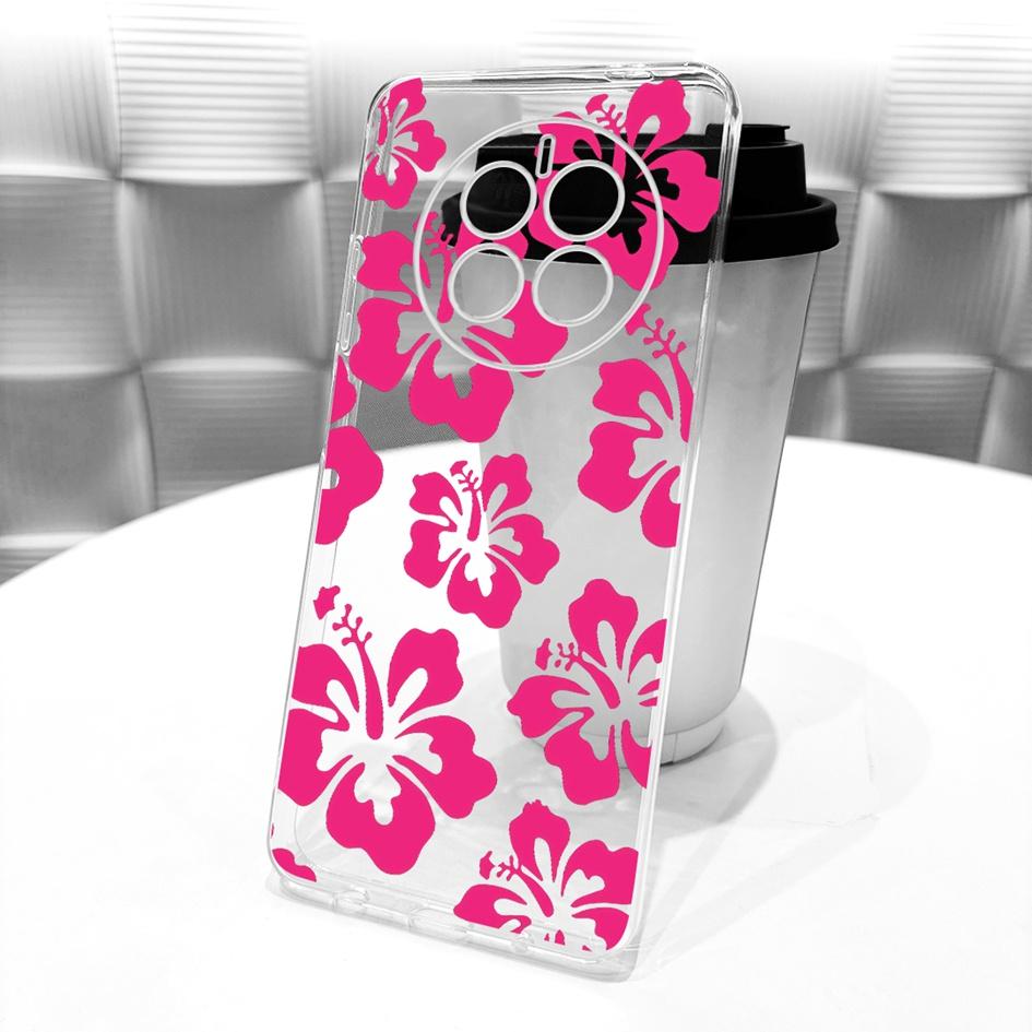 For Huawei Mate 50 Case Mate 50 Pro Cover Popular Butterfly Flower Soft Clear Silicone Phone Covers For Huawei Mate50 50E Fundas