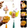 Chinese Mid-Autumn Festival Lanterns New Bamboo Handmade Children's Rabbit Lantern Festive Atmosphere Decoration Handicraft