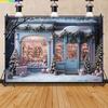 Vinyl Custom Christmas Day Photography Backdrops Happy Magic Xmas ve New Year Candy Fireplace Studio Background Props JD-10