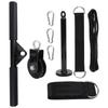 9Pcs Set DIY Fitness Equipment Set Loading Pin Pull Triceps Training Pulldown Pulley