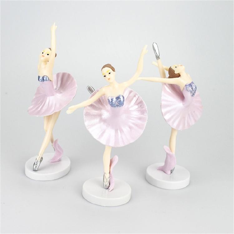 Ballerinas Cake Decoration Pack for Girls Birthday Party Cupcakes Decorations
