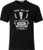 Nie będzie pracy w godzinach picia Dorosły Świąteczny t-shirt 100% bawełna