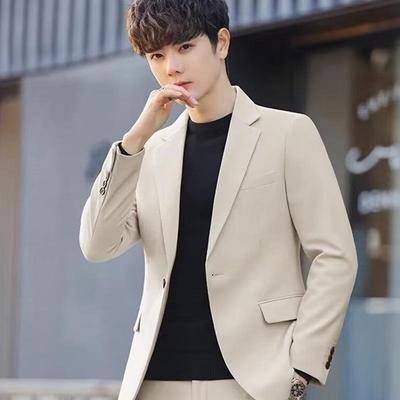 Men's Spring/Fall Casual Blazer Business Slim Fit Jacket