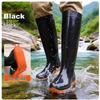 Botas de Lluvia Altas Negras Antideslizantes Unisex Xingelang