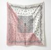 Beach sunset fashion silk scarf print 91CM silk square scarf decorative scarf scarf versatile shawl silk scarf