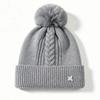Warm Knitted Cap Ear Protection Beanie Hats Casual Pompoms Hat  Outdoor