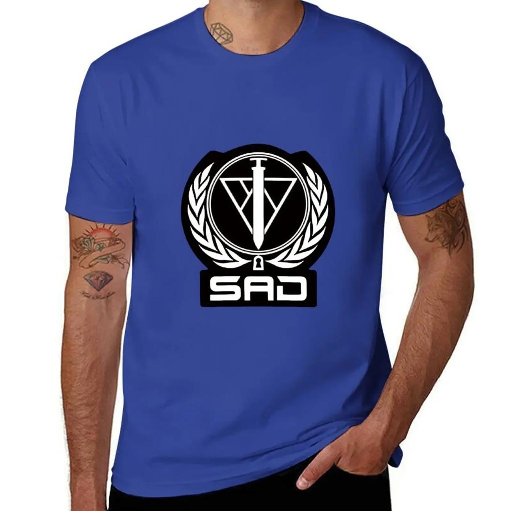SAD Psycho Pass Inspired Emblem T-Shirt new edition for a boy workout shirts for men
