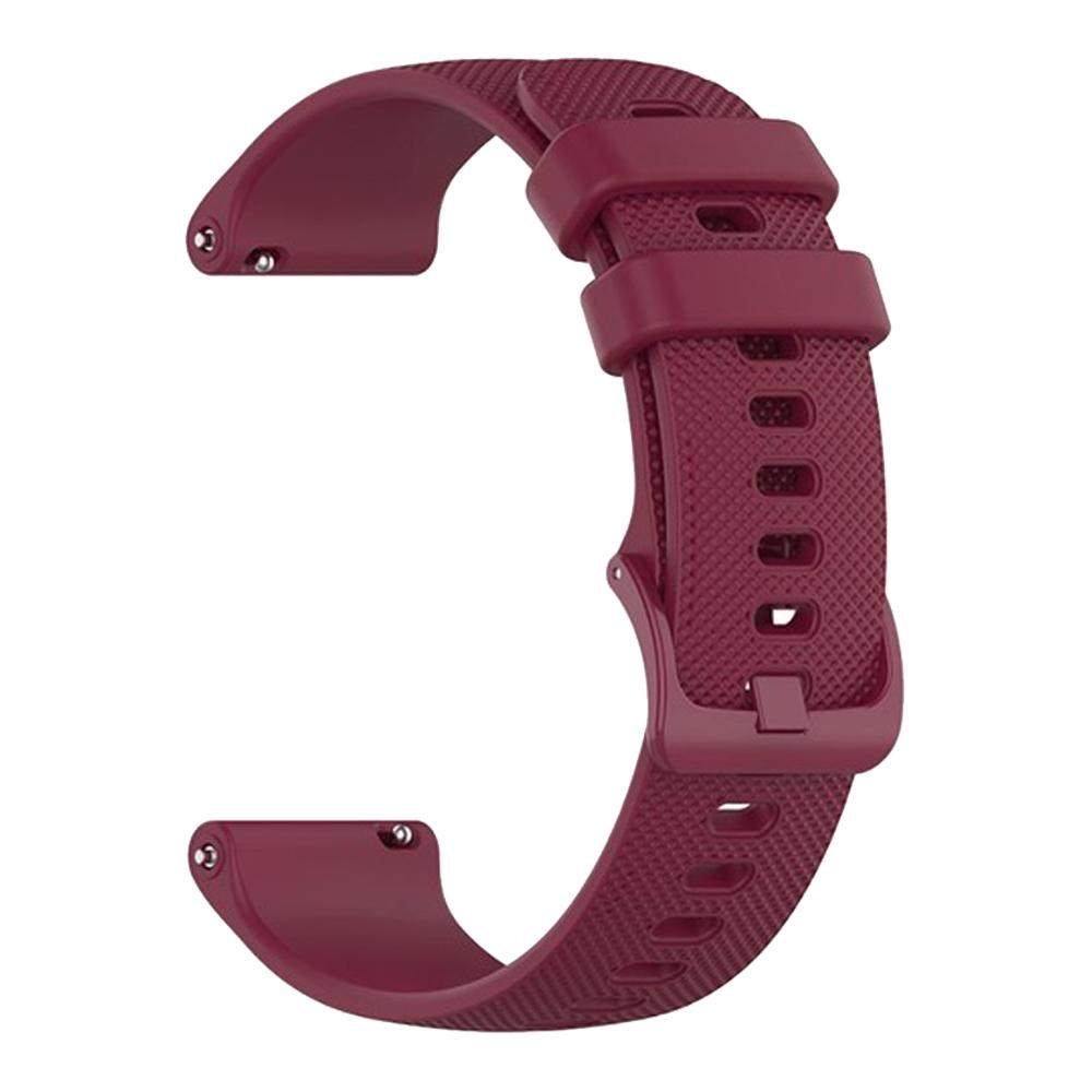 18mm 20mm Silikonový řemínek na hodinky Pro Garmin Vivoactive 5 3 4S Forerunner 165 645 245 55 Náramek Pro Venu 3S 2S Sq 2Plus Náramek