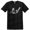 Chainsaw Horror Masked Killer Graphic T Shirt Halloween Slasher Film Fan Tee