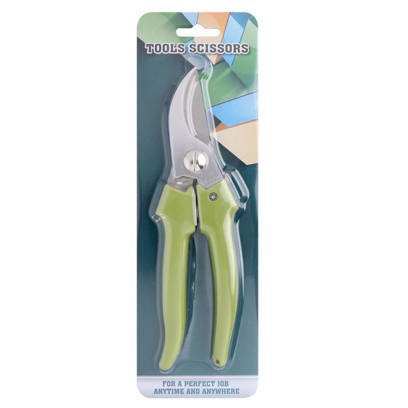 

Садовые секаторы из нержавеющей стали 3Cr13 для обрезки цветов и веток фруктовых деревьев, сучкорезы для сада, сверхпрочные секаторы для сада, изогнутое и прямое лезвие, садовые инструменты Elbow зелёный