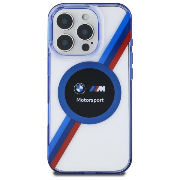 Bmw Bmhmp16L23Htput Iphone 16 Pro 6.3   Przezroczysty/Transparent Hardcase Motorsport Iml Circle Magsafe