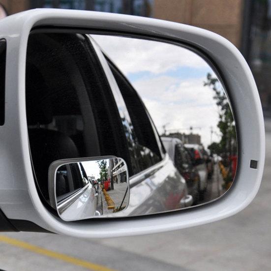2ks bezrámové auto pro slepý úhel zpětné zrcátko otočné o 360 stupňů automatické zpětné zrcátko
