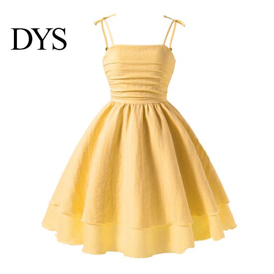 Mädchen Sommerkleid A-Linie Spaghettiträger Festlich Ärmellos Mode Outfit Midi Party Prinzessin für 8-14 Jahre Niedlich Und Süß
