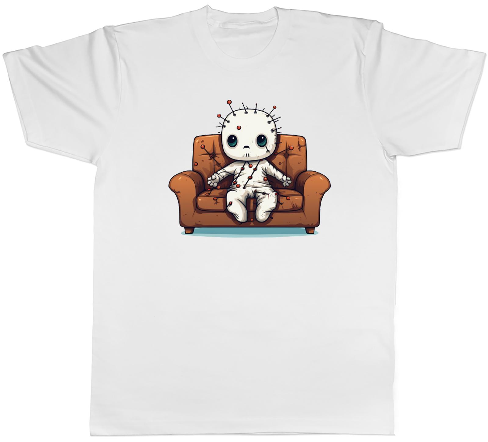 Voodoo Doll Unisexs TShirt Hoodoo Poppet Spirits Halloween Tee Gift S