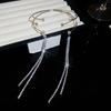 Rhinestone Crystal Armband Tassel Fringe Armlet Adjust Bracelet Upper Arm Cuff  Party