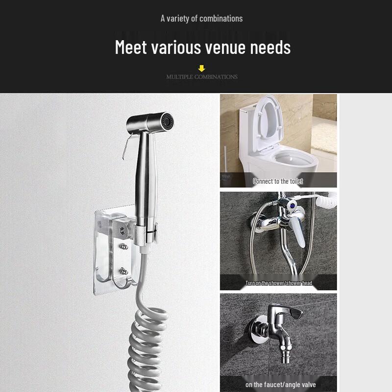 Water Sound Toilet Bidet Spray Set