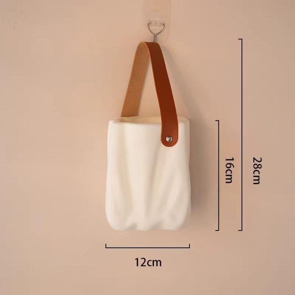 DIY Handbag Vase Handheld Vase Ornament New Niche Decoration  Household Supplies