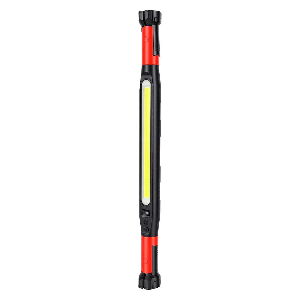 COB LED Work Light Magnetic Bar Light 3 Modes with Rotating Body and Folding Handles with Magnetic Bases Rechargeable