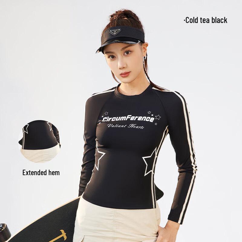 Bojue Retro Long Sleeve Sport T-Shirt
