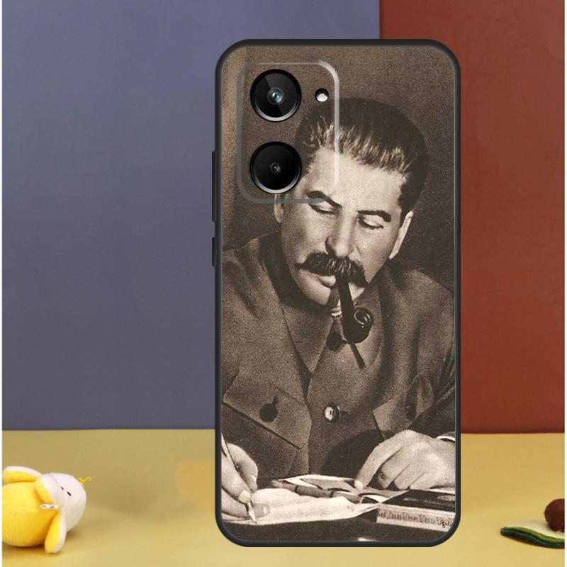 Russian Commander Stalin For Realme C71 C75 C55 C53 C67 C61 C33 C63 C51 C65 15 GT7 Pro 10 11 12 13 14 Pro Plus Case