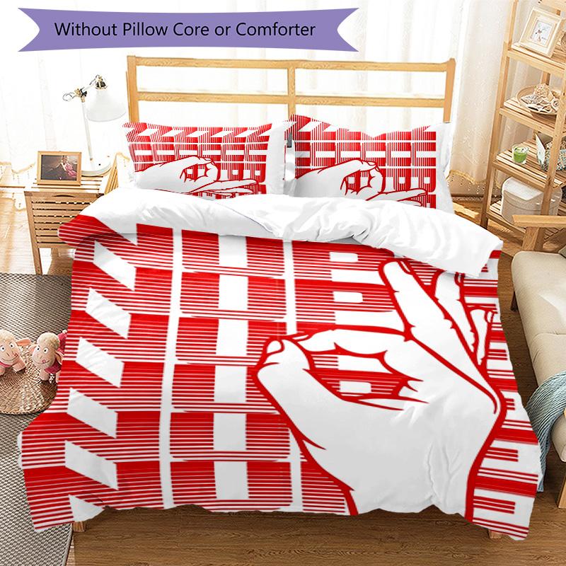3pcs Kappa Alpha Psi logo3 pattern bedding set duvet cover set includes duvet cover &pillowcases, perfect all season bedroom decoration & gift