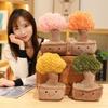 Fun Pot Series Plush Lucky Bamboo/Dragon Beard Tree Plants Stuffed Plushies Toys Soft Decor Doll Money Tree Potted Pillow