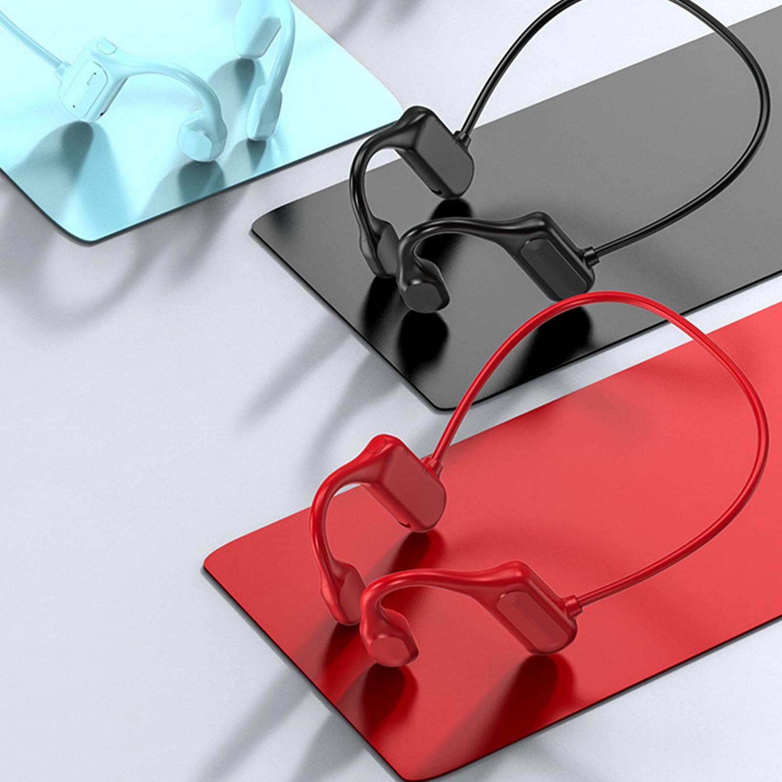 

BL09 Гарнитура с костной проводимостью Bluetooth 5.3 Беспроводные спортивные наушники с подвесным ушным вкладышем зелёный