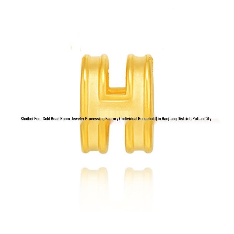 Pure Gold Slim Waist Abacus Pendant Necklace - Promotional Gift Style