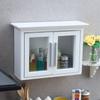 1:12 Dollhouse Miniature Scene Wall Cabinet Shelf Model Dollhouse Furniture Ornament Micro Scene Construction Props