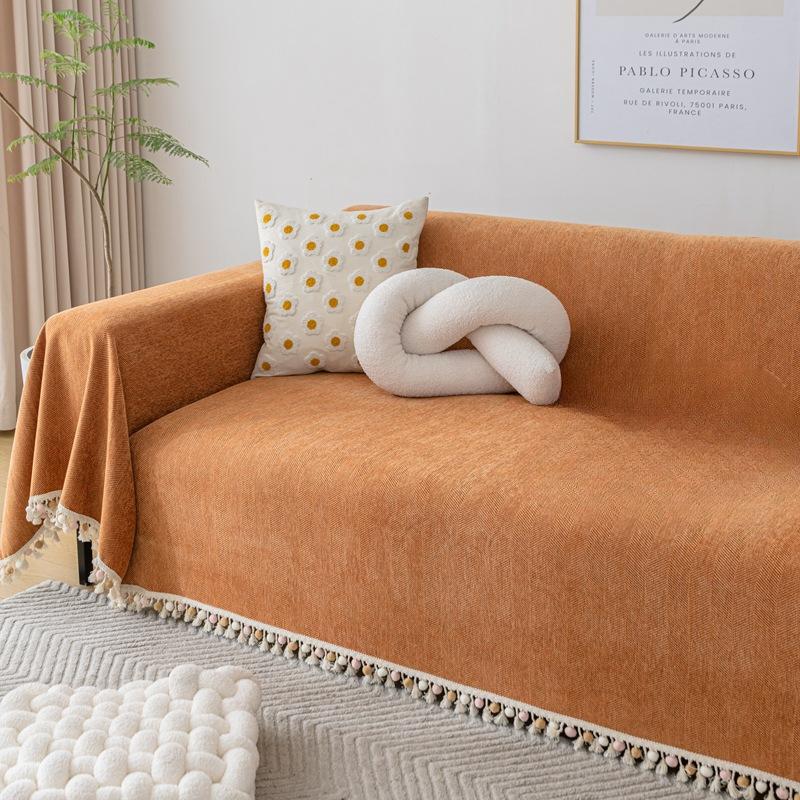Sofa Towel Cover Cloth Sofa Cushion Four Seasons Universal Waterproof Full Cover Sofa Cover Chenille Seat Cushion