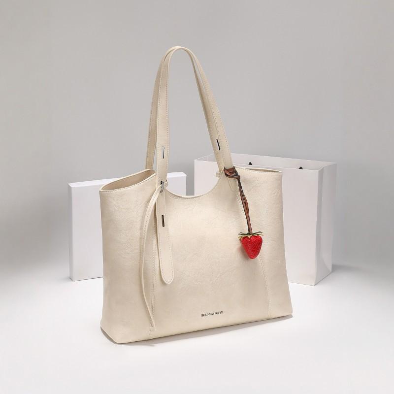 Simple All-matching Tote Bag High-quality Light Luxurious Large-capacity Commuting Armpit Shoulder