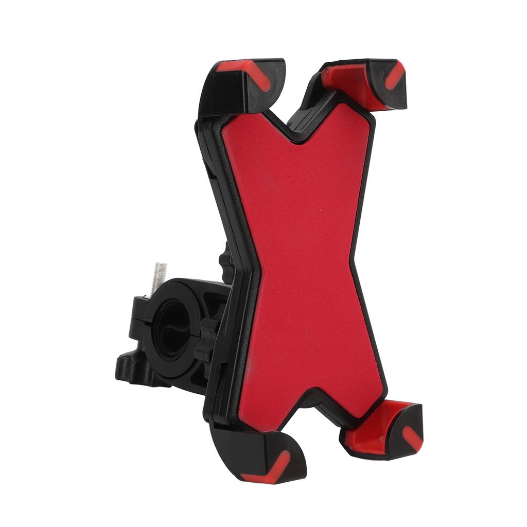 3.5‑7 Inch Bike Phone Holder 360 Degrees Rotating Adjustable Bike Mobile Phone Support StandRed