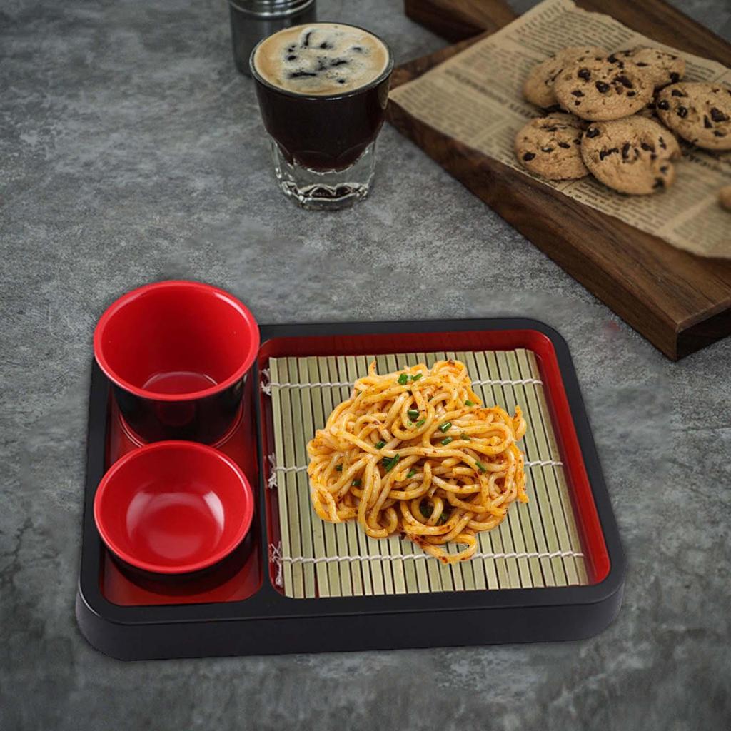 Soba Noodle Plate Serving Platters Easy To Clean Food Platter Multipurpose for Home Party New Year Gatherings Restaurant