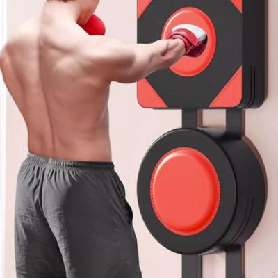 Boxing Wall Mounted Pad Trainer Fitness PU Leather Training Mat for