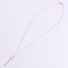 HIROTAKA Finished K10YG PU09KDN PUNCTURE/Puncture M Size 0.05ct Diamond Necklace Yellow GoldUsed