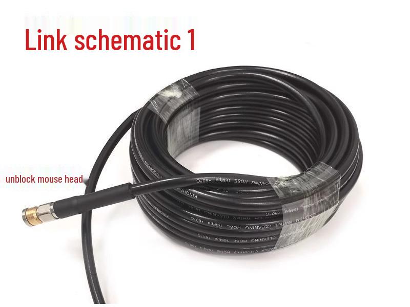 Hochdruck 360° rotierende Rohrreinigungsmaschine für Autowaschanlagen und Kanalreinigung