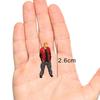1/64 People Figure Mini Figurine Train Park Street Figures Gentleman Hand