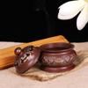 Copper Lotus Incense Burner for Buddhist Hall - Five Blessings Sandalwood Coil Holder