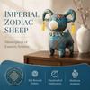 13/20/25/30cm Chinese Zodiac Sheep Toy Soft Fluffy Animal Mascot Cartoon Sheep Doll  Car Decoration