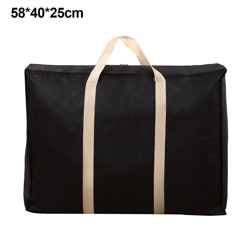 High Quality Extra Large Moving Luggage Bags 4 Sizes Black Laundry Shopping Bag Waterproof Home Storage Packing Tool